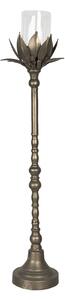 Bronzový kovový svícen Onfroi – Ø 17*74 cm - Clayre & Eef