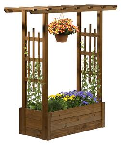 Dobar Truhlík »Pergola«, dřevěný. (hnědá) (100411273001)