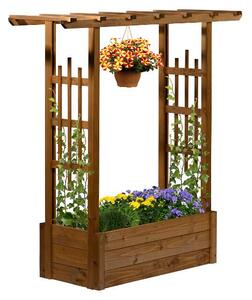 Dobar Truhlík »Pergola«, dřevěný. (hnědá) (100411273001)