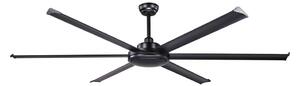 FARO 34203 - Stropní ventilátor ROTTERDAM XL černá pr. 200 cm + dálkové ovládání