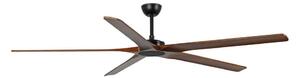 FARO 34190WT - Stropní ventilátor BIGWOOD XL borovice/černá pr. 200 cm WT + DO