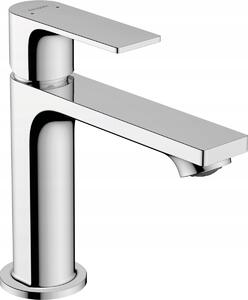 Umyvadlová baterie Hansgrohe stojánková, páková, stříbrná