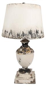 Bílo-černá stolní lampa Garritt – 32x60 cm