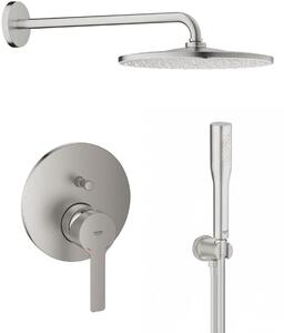 Sada hlavová sprchá s ramenem Grohe Rainshower 26558DC0, vanová baterie Grohe Lineare 24064DC1, 26658DC0, 27400DC0, 28362DC1