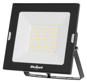 LED Reflektor 50W 6500K černý 230V Rebel