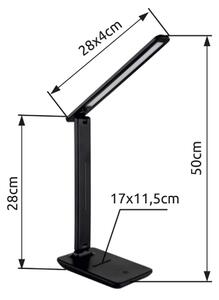 Globo 58439S -LED Dot. stm. stolní lampa BRIGHTON LED/5W/230V černá