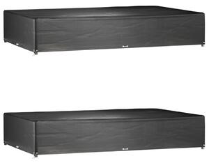 Plachty na zahradní nábytek 2 ks 16 oček 325x205x60 cm obdélník 3155367
