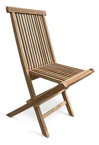 Clasic Skládací židle, teak, světle hnědá NOELA 345741