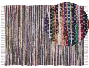 Krátkovlasý světlý barevný bavlněný koberec 160x230 cm DANCA
