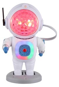 Globo 28084 - LED RGB Stolní lampa COSMO LED/6W/5V kosmonaut bílá