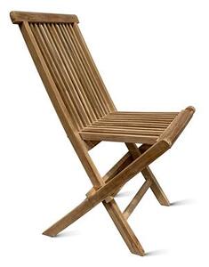 Clasic Skládací židle, teak, světle hnědá NOELA 345741