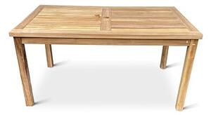 Garden I. Zahradní stůl 150 x 90 cm, teak, světle hnědý NOELA 345917