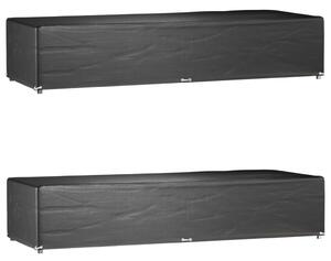 Plachty na zahradní lehátko 2 ks 12 oček 205 x 75 x 40 cm PE 3155393