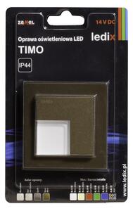 Zamel 07-111-42 svítidlo LED na omítku LEDIX TIMO 14V DC, zlatá patina, teplá bílá, IP44