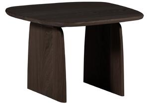 -25 % Dny MOMENTI– WOOOD Tmavě hnědý dubový konferenční stolek Tablo 60 x 60 cm