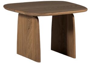 -25 % Dny MOMENTI– WOOOD Hnědý dubový konferenční stolek Tablo 60 x 60 cm