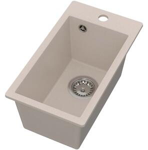 Ruvetti Pino granitový dřez 50x28 cm béžová 3001PIBE35W