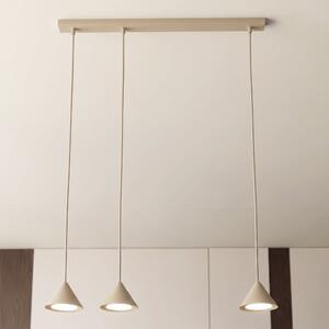 Závěsné svítidlo ELIT 3 – moka, 3× GX53, šířka 70 cm