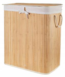 Koš na prádlo Compactor 105 l hnědý