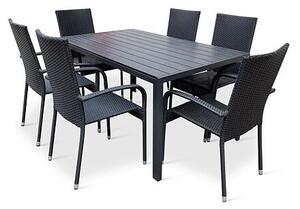 Zahradní jídelní nábytek - stůl Viking L + 6x židle Paris NOELA 34570505