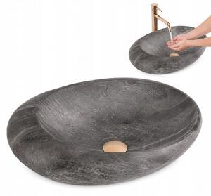 Rea umyvadlo Roxy A Stone D.Grey - na desku