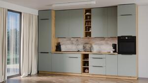 Kuchyňská linka ARIA dub artisan/aquamarine