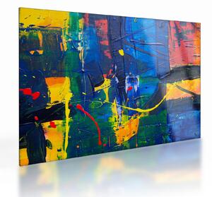 Skleněný obraz - Abstrakce (70x50 cm)