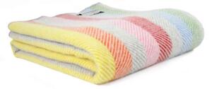 Vlněná deka Rainbow Grey Stripe (bez třásní) 200 x 140 cm Tweedmill