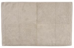 Zone Denmark Béžová bavlněná koupelnová předložka Classic 50 x 80 cm