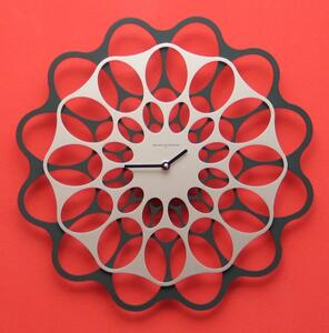 Designové hodiny Diamantini&Domeniconi antracit/aluminium 40cm