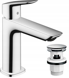 Umyvadlová baterie 110 Fine s Push-Open zátkou HANSGROHE Logis 71252000