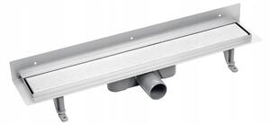 Lineární odtok Laveo Basso 80 inox