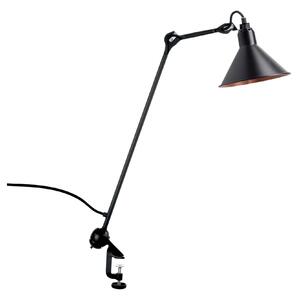 DCW éditions Lampe Gras N°201 E14 stolní svítidlo s klipem Černá MěďKužel