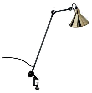 DCW éditions Lampe Gras N°201 E14 stolní svítidlo s klipem MosazKužel