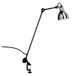 DCW éditions Lampe Gras N°201 E14 stolní svítidlo s klipem ChromováOvál