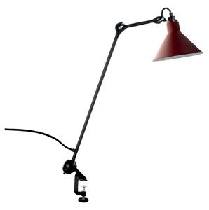 DCW éditions Lampe Gras N°201 E14 stolní svítidlo s klipem ČervenáKužel