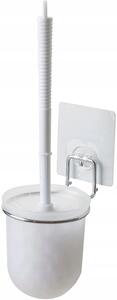WC štětka samolepicí na zeď Compactor – montáž bez vrtání