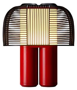 DCW éditions Yasuke LED stolní svítidlo ČervenéČerná