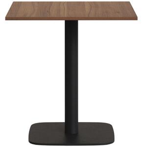 Kave Home Ořechový bistro stolek Dina 70 x 70 cm