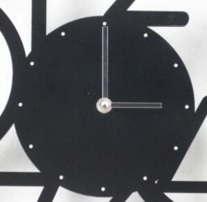 Designové nástěnné hodiny 1501 Calleadesign 30cm Barva červená