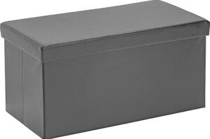 SEDACÍ BOX, textil, kompozitní dřevo, 76/38/38 cm Carryhome - Taburety