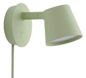 Muuto Nástěnná lampa Tip, light green TIPWAL04