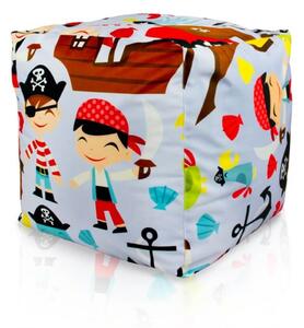 Taburet Primabag Cubes 45x45 cm piráti