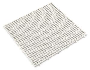 Plastová dlažba Linea Flextile 39,5 x 39,5 x 0,8 cm, bílá