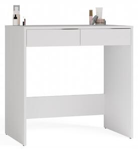 Obdélníkový psací stůl TopEshop 81 x 50 x 80 cm bílý