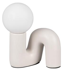 Slonovinová keramická stolní lampa (výška 21,5 cm) Quinn – Reality