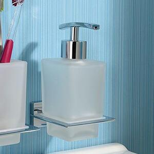 Aqualine Apollo dávkovač mýdla ml chrom-sklo 1416-19