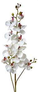 Umělá rostlina bílá orchidej – 116 cm