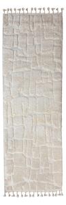 Krémový běhoun 80x300 cm Esra Cobbled – Flair Rugs
