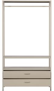 -25 % Dny MOMENTI– WOOOD Béžový kovový stojací věšák Ferris 185 x 100 cm